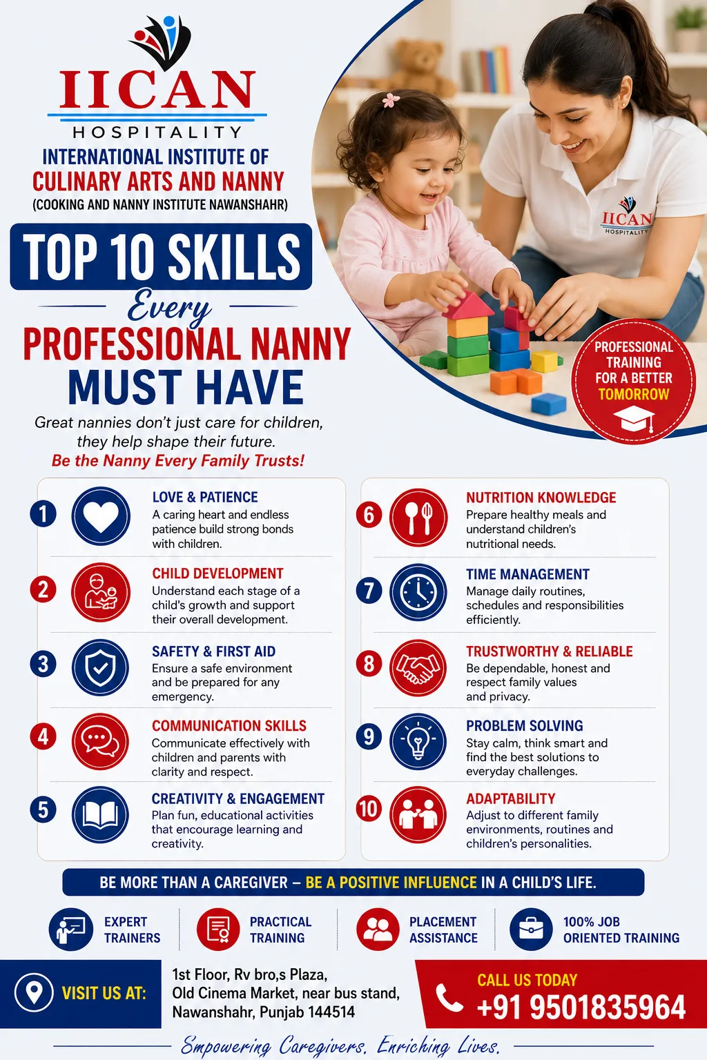 Top 10 Skills Every Professional Nanny Must Have