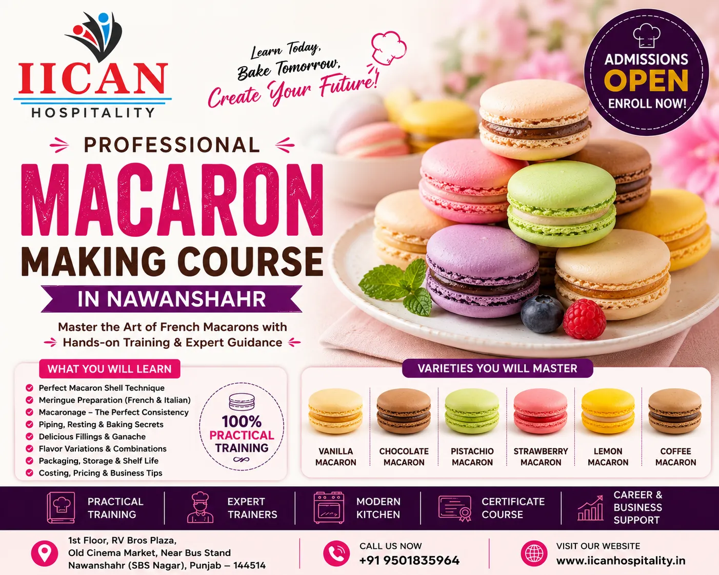 Macaron Making Course in Nawanshahr