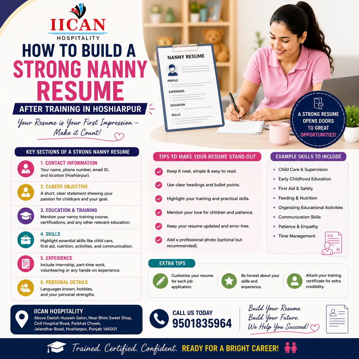 How to Build a Strong Nanny Resume After Training in Hoshiarpur