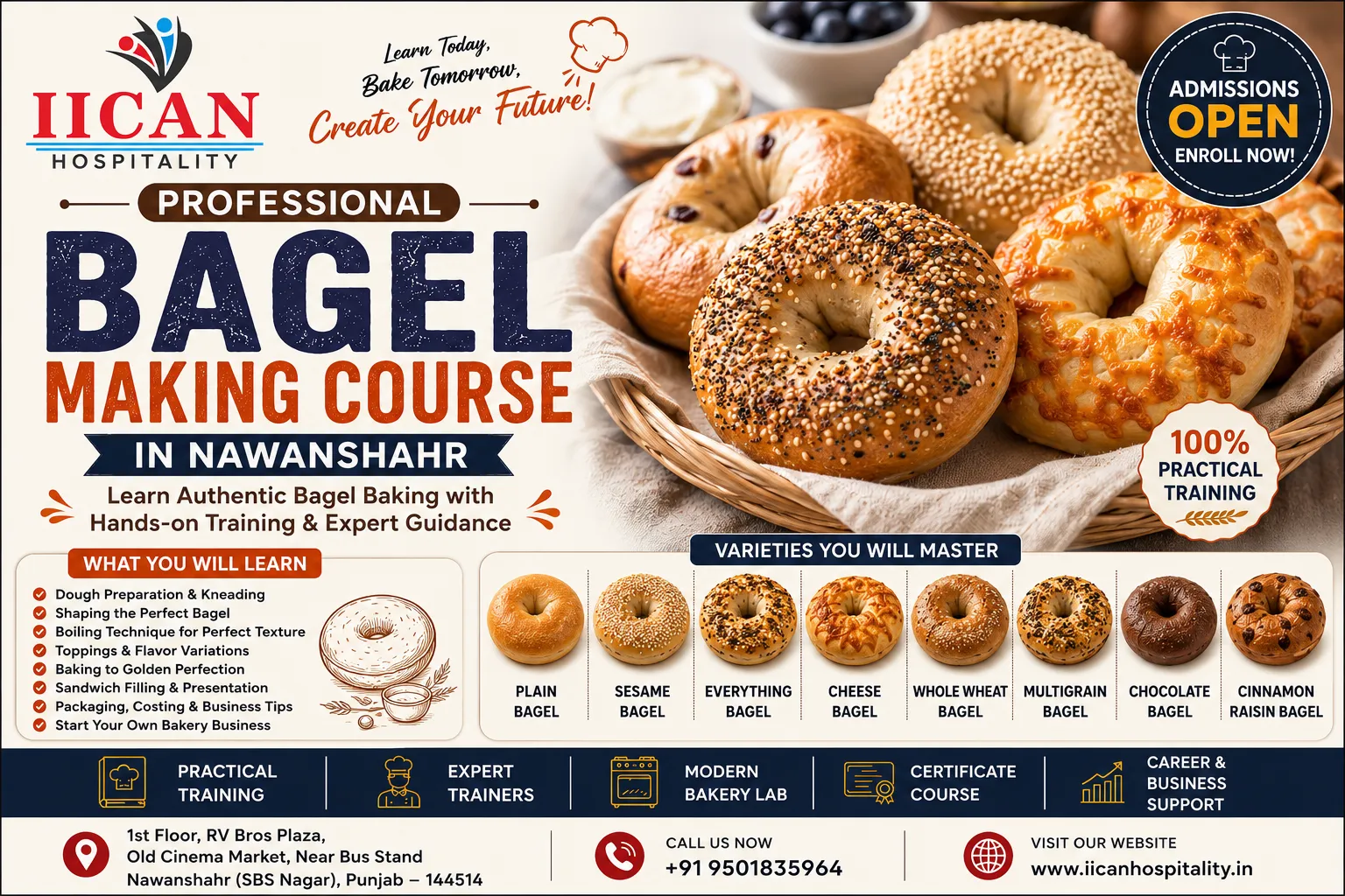 Bagel Making Course in Nawanshahr